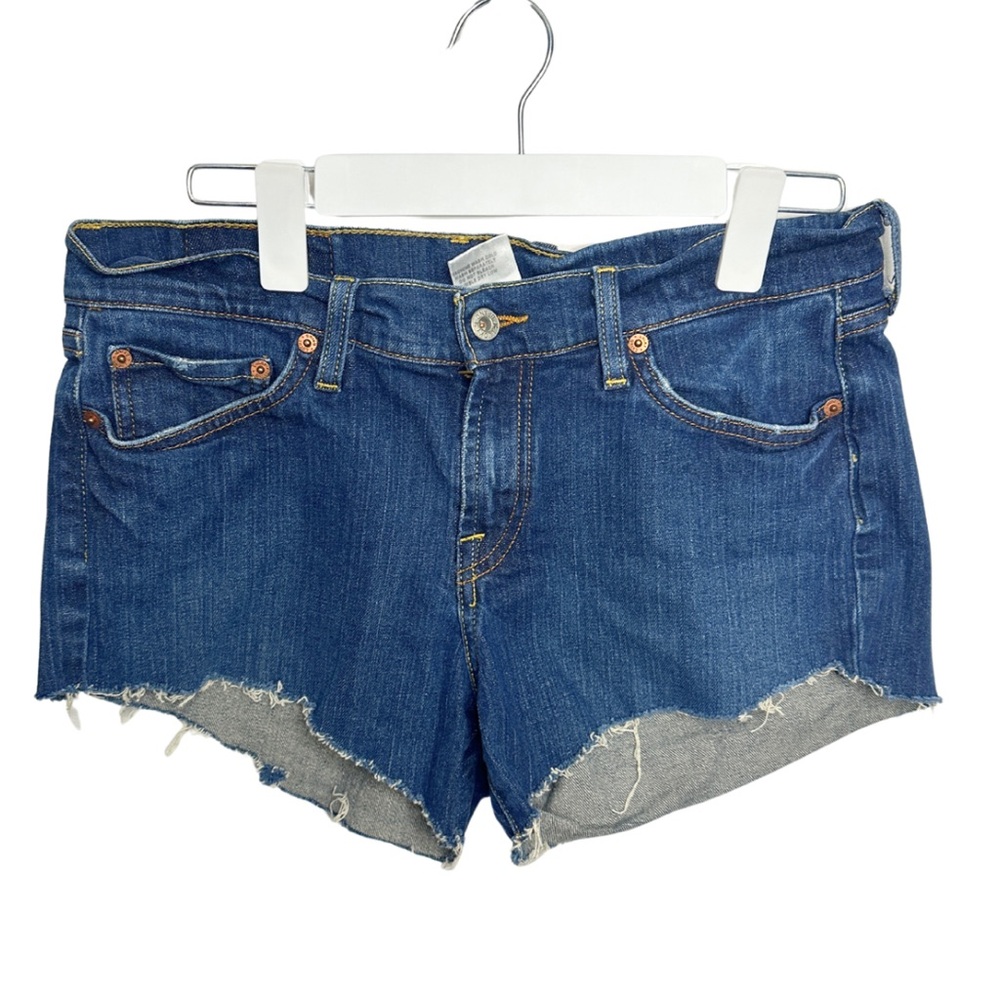 Women's lucky dungarees Blue Denim Shorts